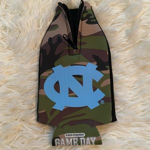 Camo Carolina coozie